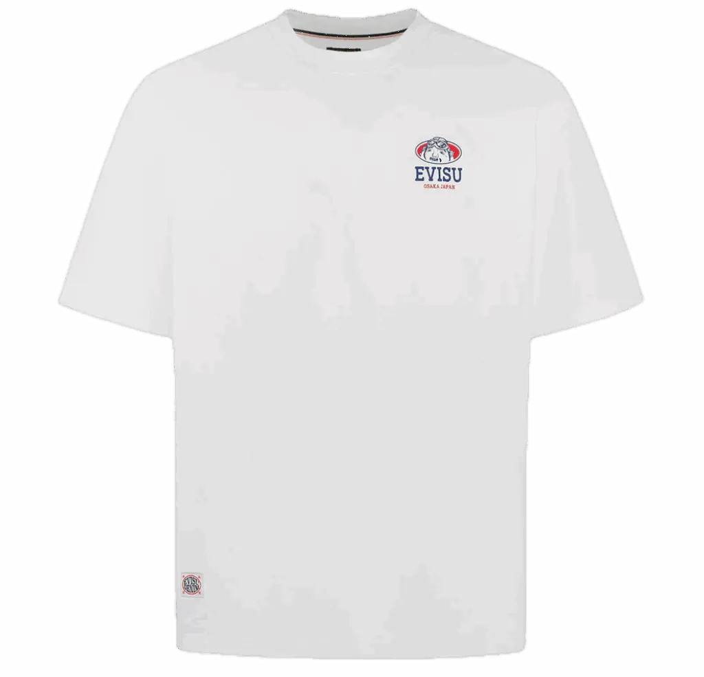 Áo Evisu Twisted Rope Daicock 'White' 2ESHTM5TS7037RXCT