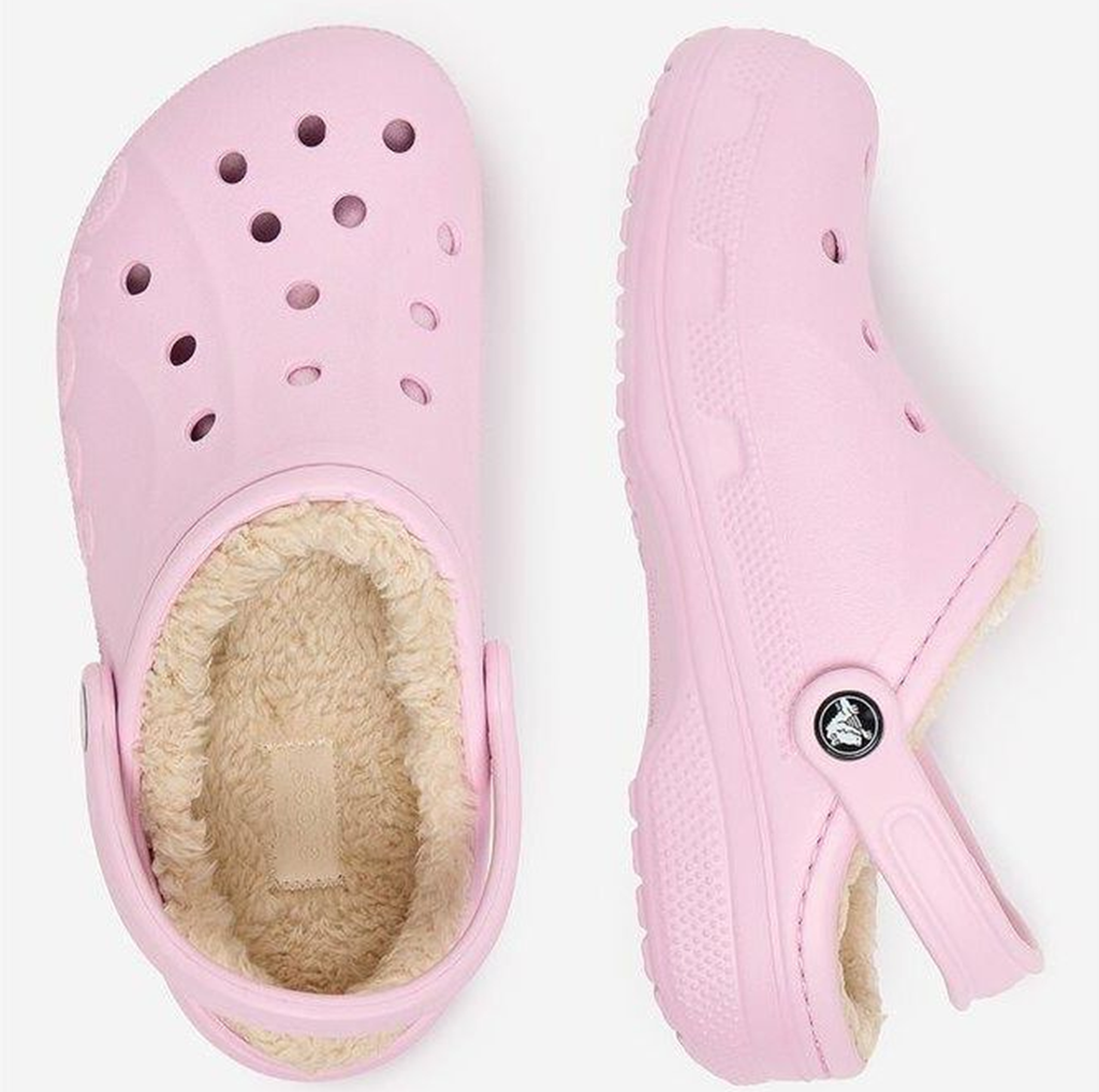 Alternative view of Dép Crocs Baya Lined Clogs 'Ballerina Pink' 205969-6GD