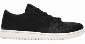 Giày Nike Air Jordan 1 Retro Low 'Swooshless Black' 848775-005