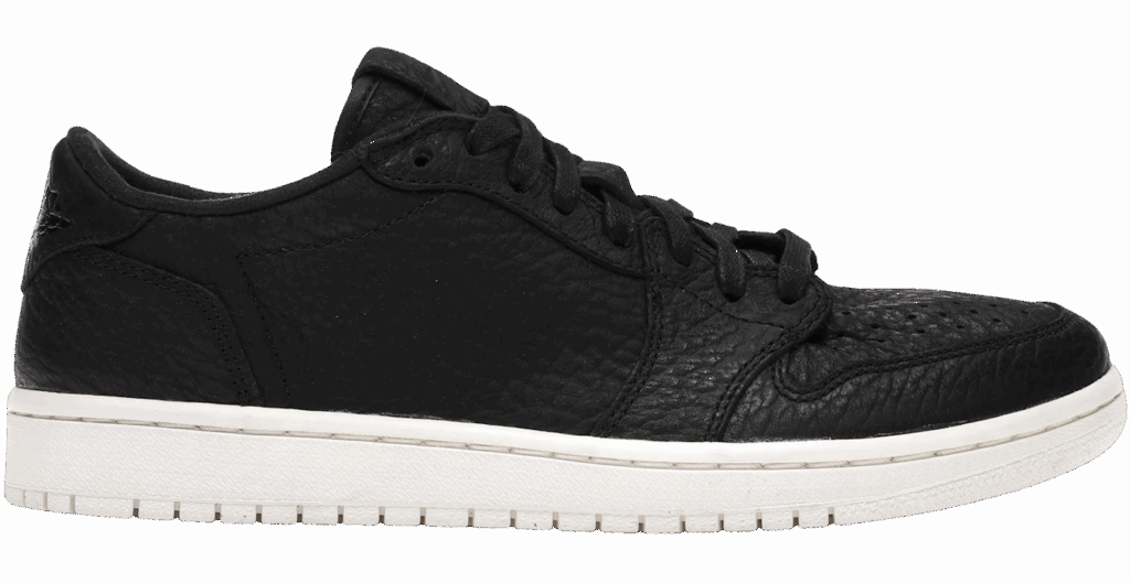 Giày Nike Air Jordan 1 Retro Low 'Swooshless Black' 848775-005