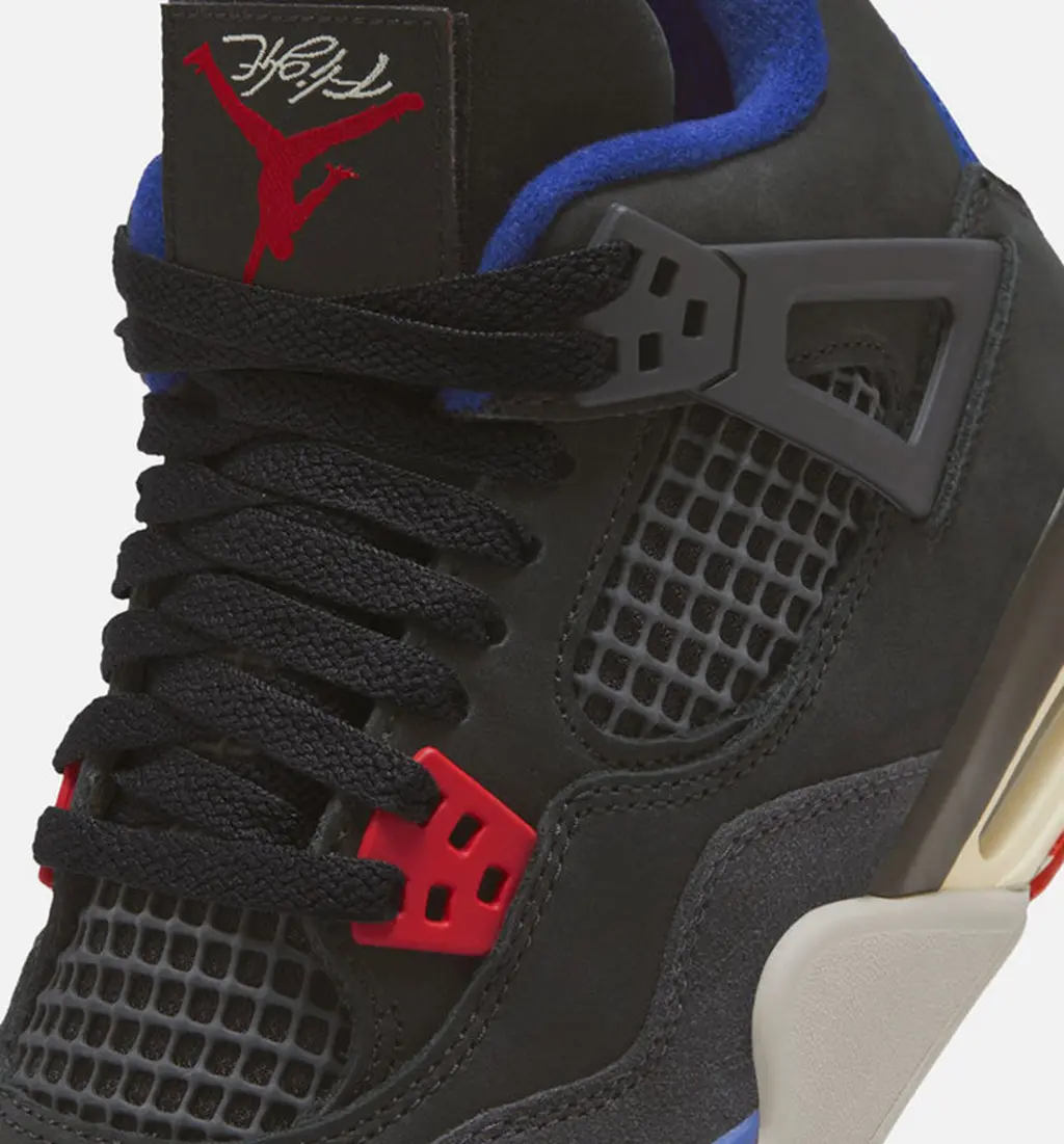 Alternative view of Giày Nike Air Jordan 4 Retro ‘Black’ IB4171-003
