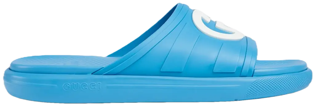 Dép Gucci Interlocking G Slide ‘Blue’ 780296-J8700-4219