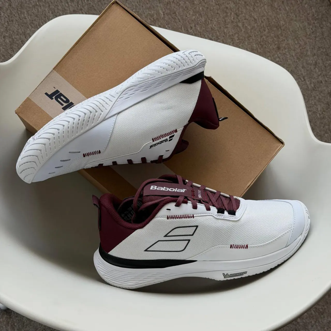 Alternative view of Giày Babolat SFX Evo ‘White’ 3A0F25A555-1109
