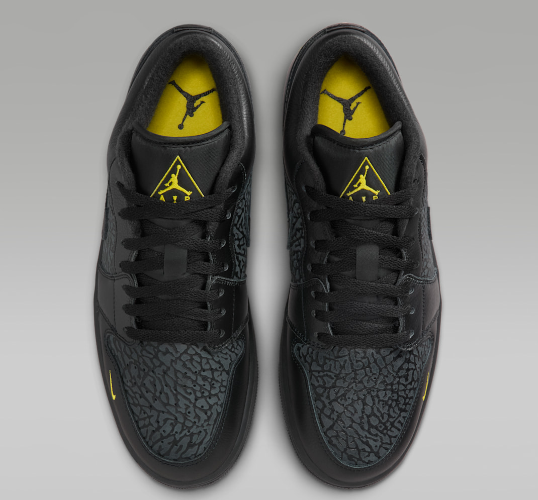 Giày Nike Air Jordan 1 Low 'Black Elephant Print' IM6568-010 - Ảnh 3