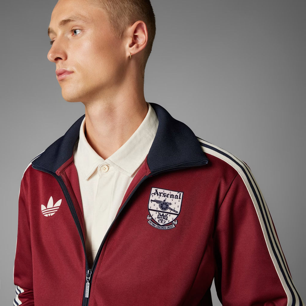 Alternative view of Áo Adidas Arsenal Originals Track Top 'Noble Maroon' IY0054