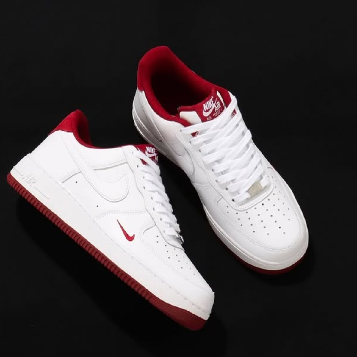 Giày Nike Air Force 1 Low ’07 LV8 ‘White Burgundy’ HM9483-100 - Ảnh 4