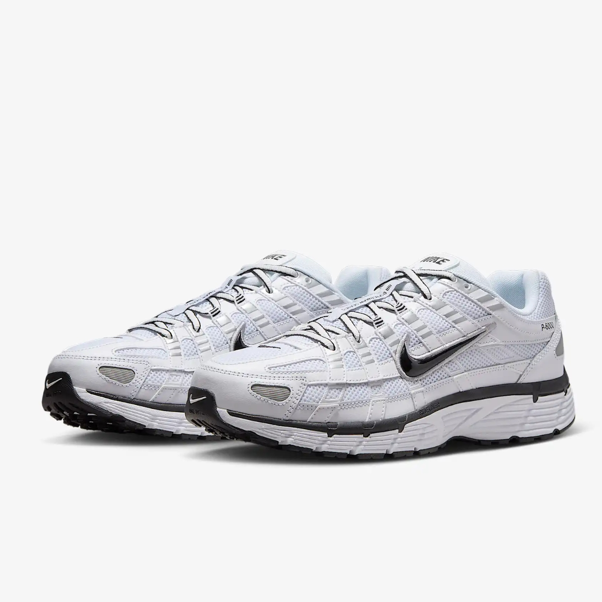 Alternative view of Giày Nike P-6000 'White Metallic Silver' CD6404-107