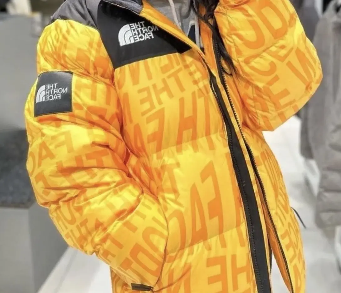 Alternative view of Áo The North Face Korea 'Yellow' NJ1DN51N