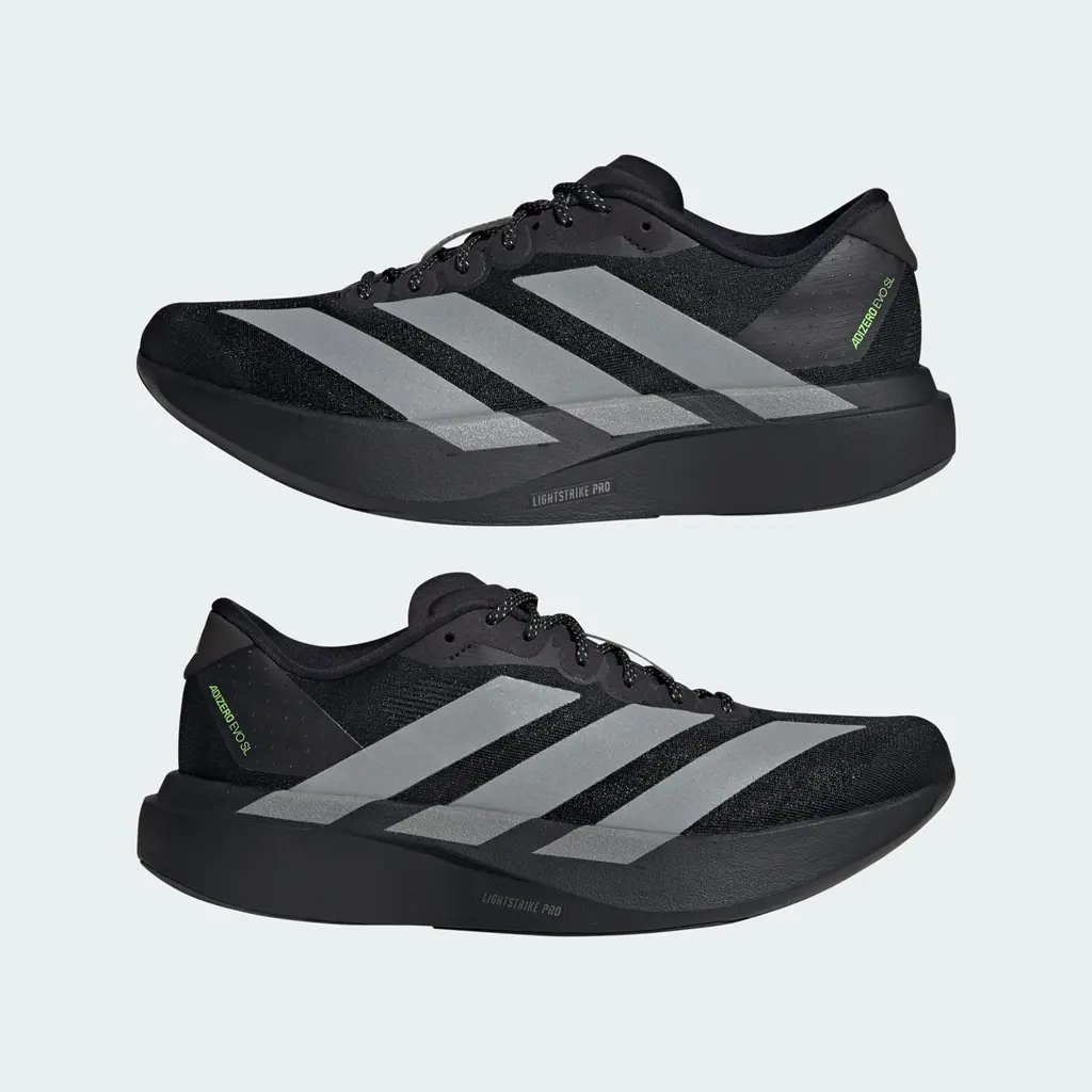 Alternative view of Giày Adidas Adizero Evo SL 'Core Black' KJ1365