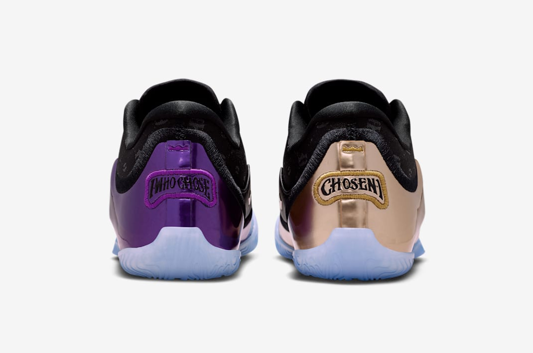 Giày Nike LeBron 23 'Metallic Gold Purple' IQ6709-001 - Ảnh 4