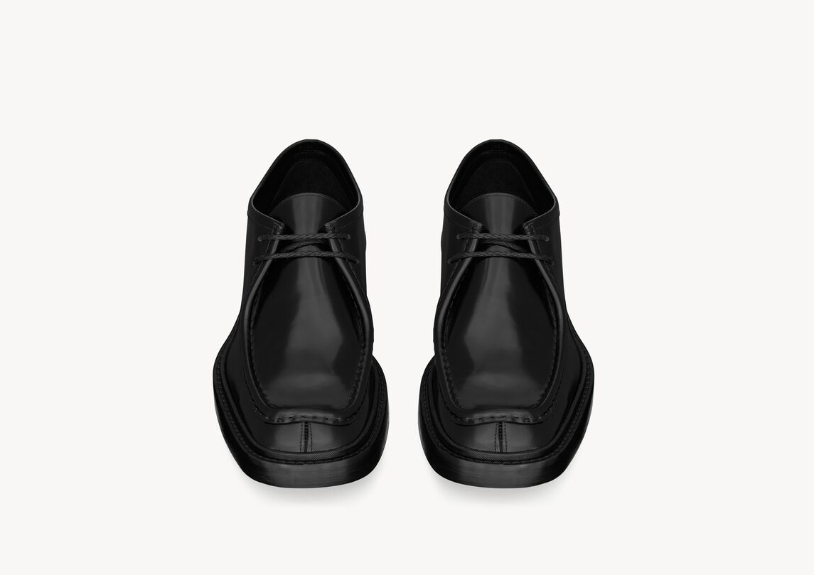 Alternative view of Giày Saint Laurent Leather 'New Bourbon' 845067AAEHH1000