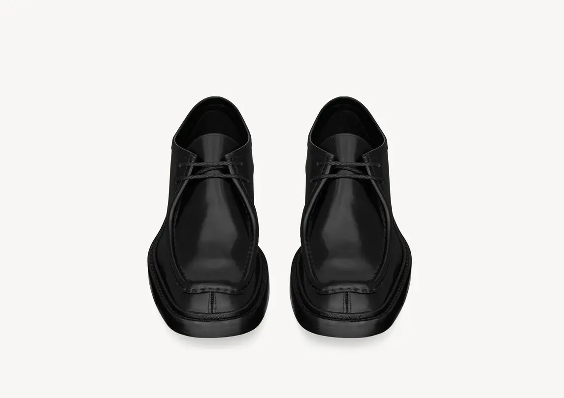 Alternative view of Giày Saint Laurent Leather 'New Bourbon' 845067AAEHH1000
