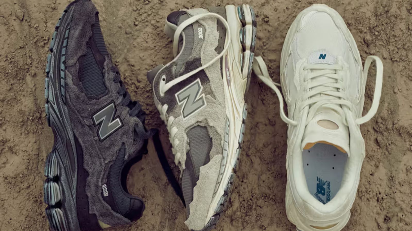 Hinh anh 3: Hinh anh New Balance 2002R Protection Pack phoi mau moi voi thiet ke cat tho va cong nghe dem cao cap.