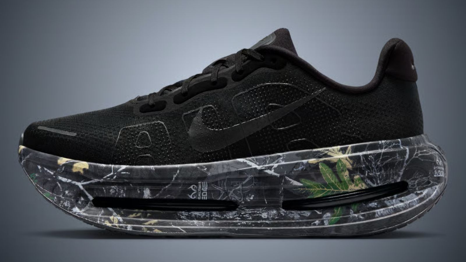 Hinh anh 1: Bo suu tap giay Nike Running Realtree Camo den toan bo