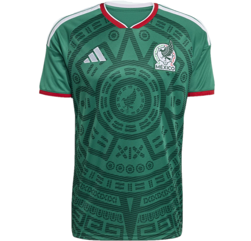 Áo Adidas Mexico Home Shirt WC 2026 'Green' JL8580