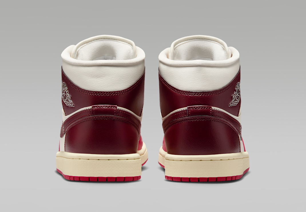 Giày Nike Air Jordan 1 Mid 'Sail Mystic Hibiscus' BQ6472-119 - Ảnh 5