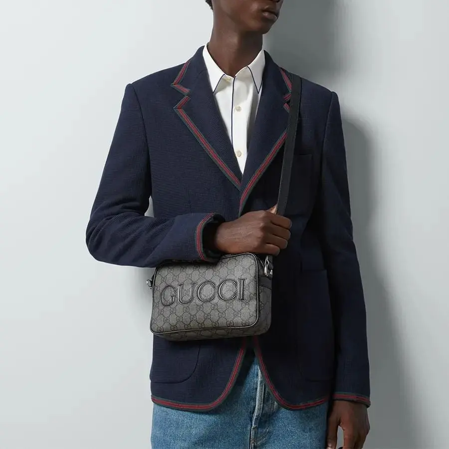 Alternative view of Túi Gucci GG Mini Shoulder Bag ‘Black’ 768391-FACQF-1247