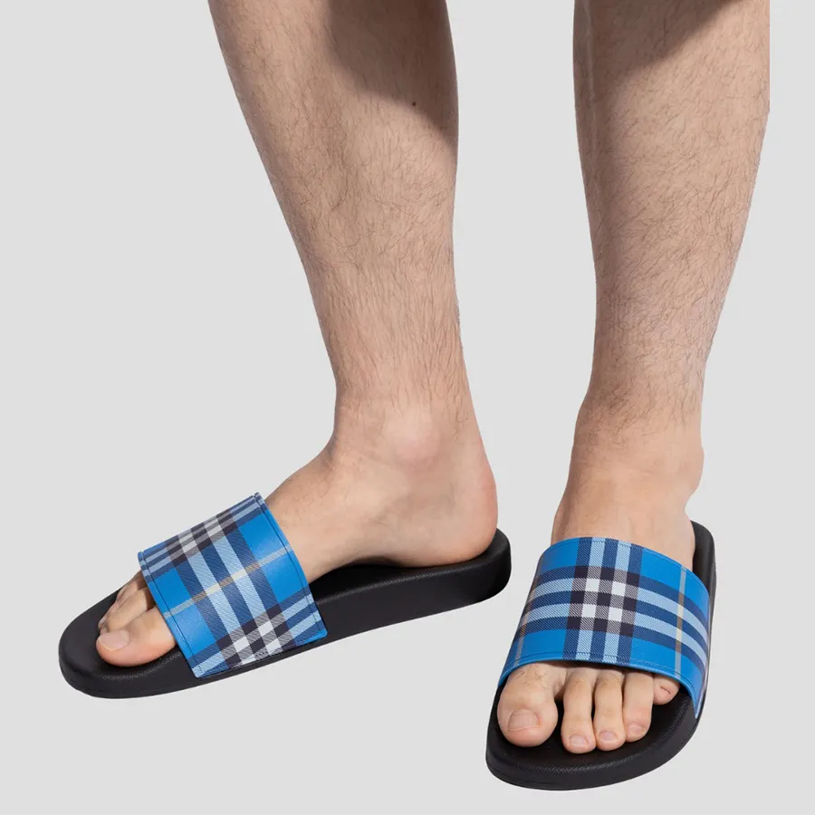 Alternative view of Dép Burberry 'Blue Rubber' 8112742