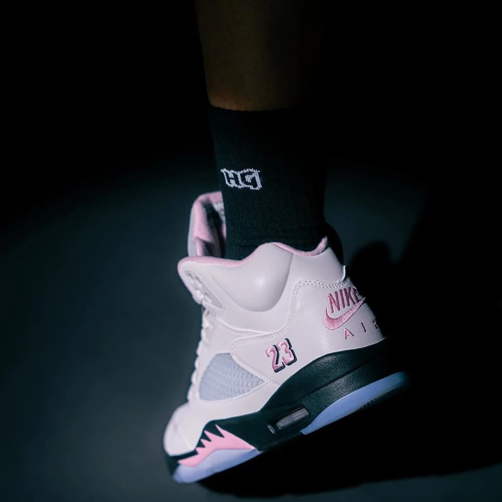 Giày Nike Air Jordan 5 Retro ‘Medium Soft Pink’ HQ7978-102 - Ảnh 4
