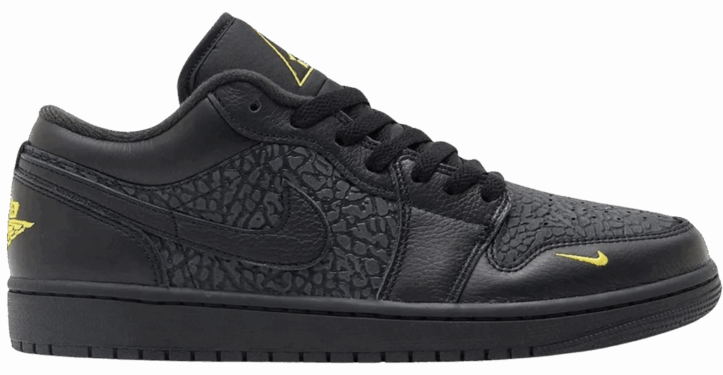Giày Nike Air Jordan 1 Low 'Black Elephant Print' IM6568-010