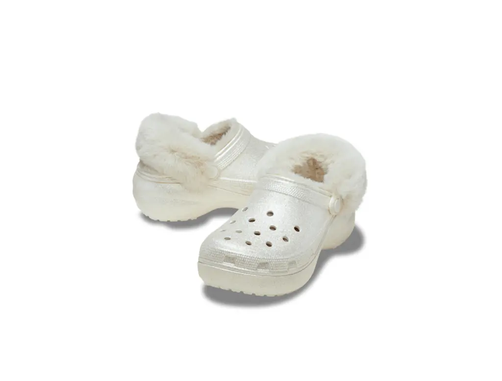 Alternative view of Dép Crocs Classic Platform ‘Chalk’ 211922-0WV