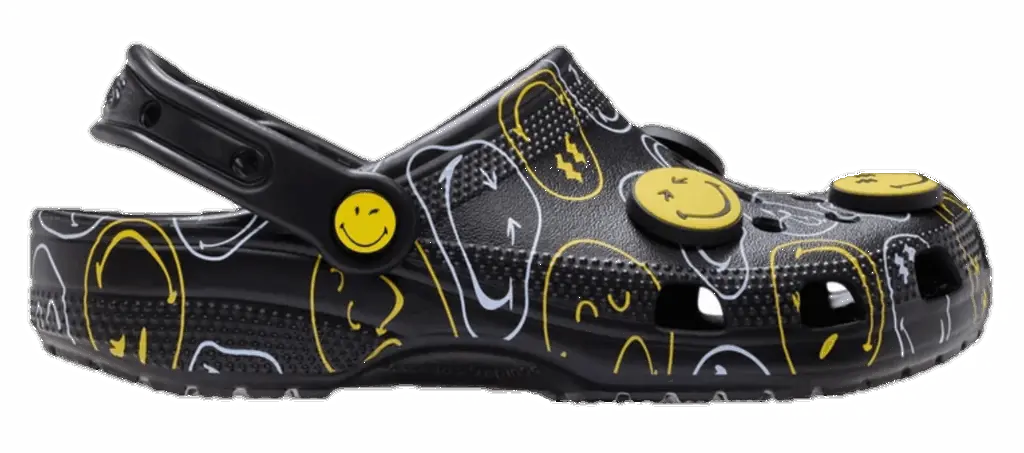Dép Crocs Classic Clog 'SmileyWorld' 211693-90H