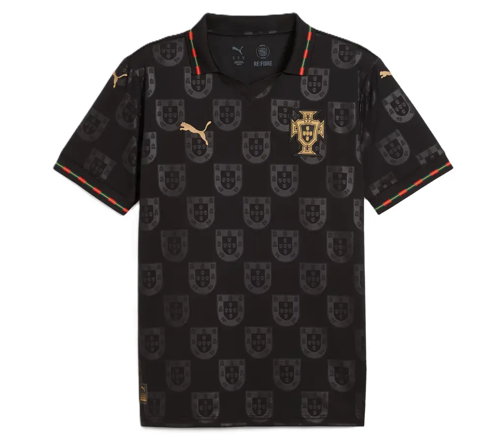 Áo Puma Portugal 25/26 'Black' 783894-19