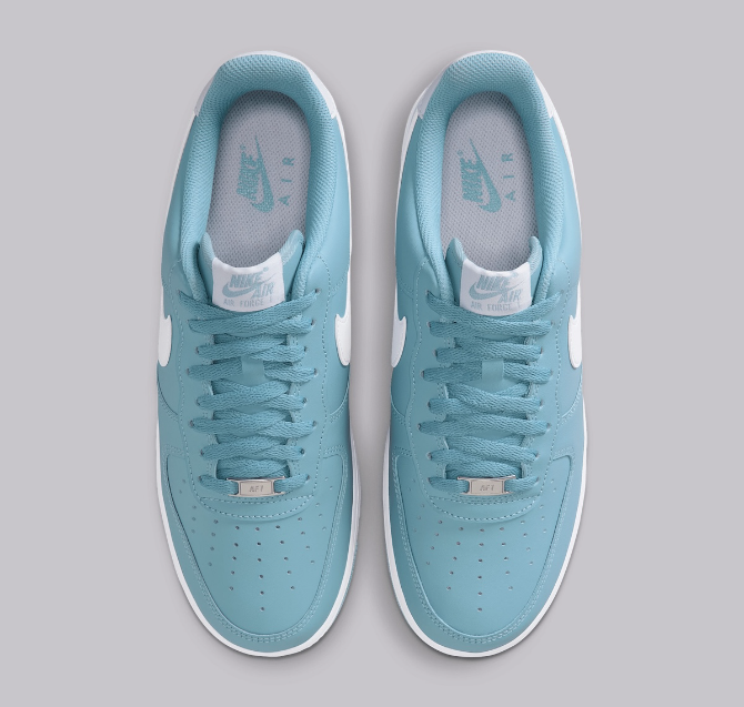 Alternative view of Giày Nike Air Force 1 Low '07 'Worn Blue White' FJ4146-403