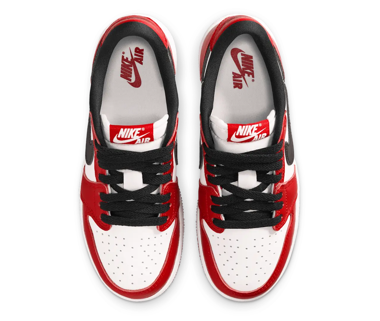 Alternative view of Giày Nike Air Jordan 1 Retro Low OG 'Chicago' HQ6999-600