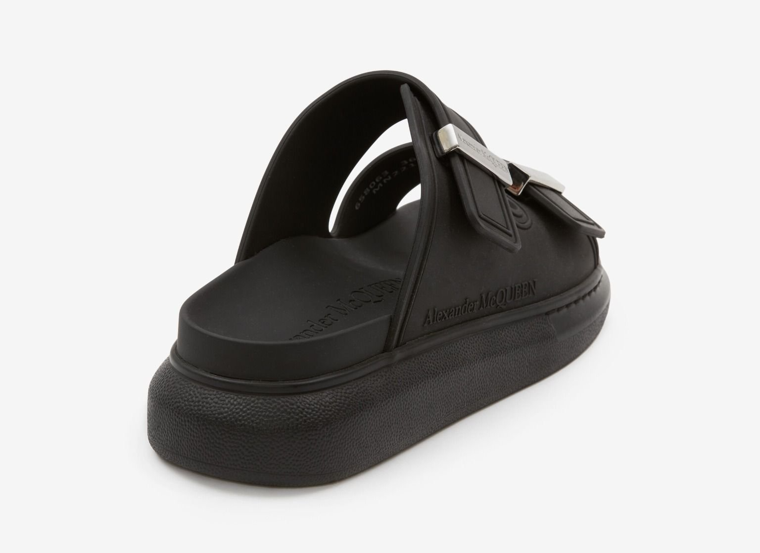 Alternative view of Dép Alexander McQueen Hybrid 'Black’ 658063W4Z511081