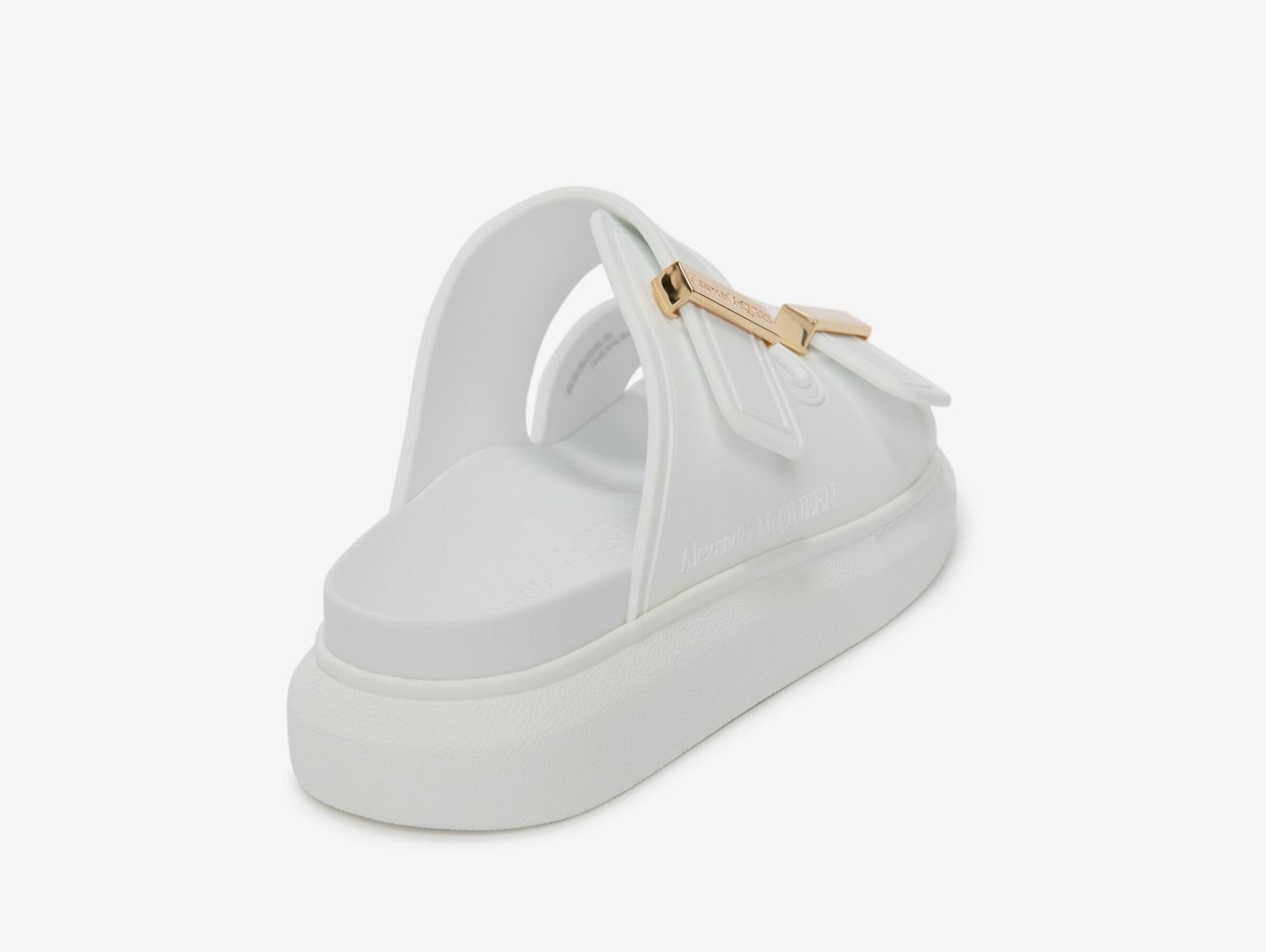 Dép Alexander McQueen Hybrid ‘Ivory’ 658063W4Z529339 - Ảnh 3