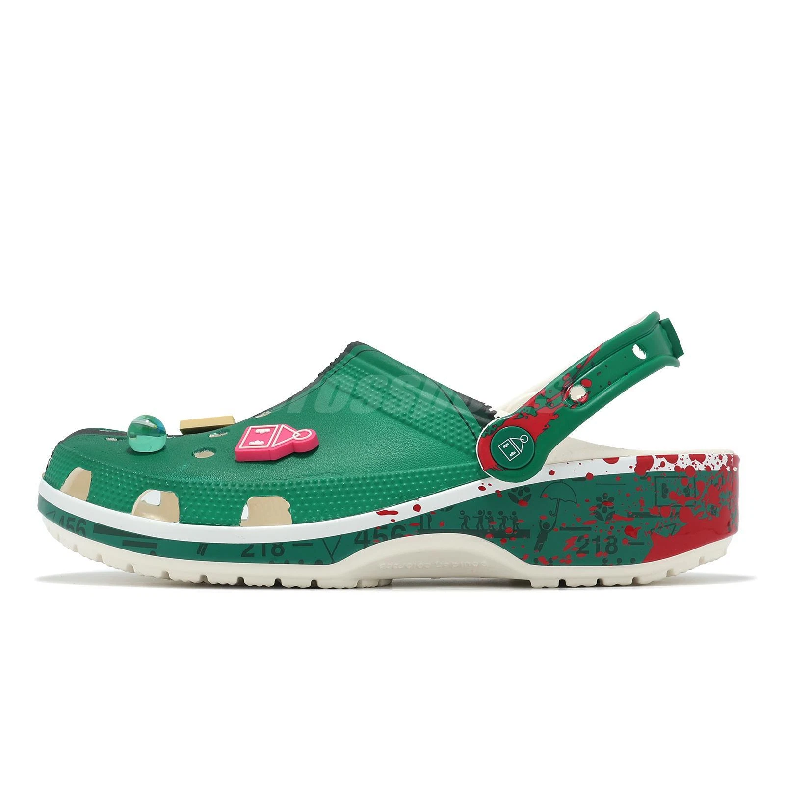 Alternative view of Dép Crocs Classic Clog 'Squid Game' 210224-90H