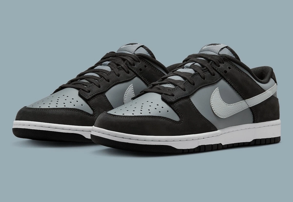 Giày Nike Dunk Low 'Black Light Smoke Grey' IB3079-001 - Ảnh 7
