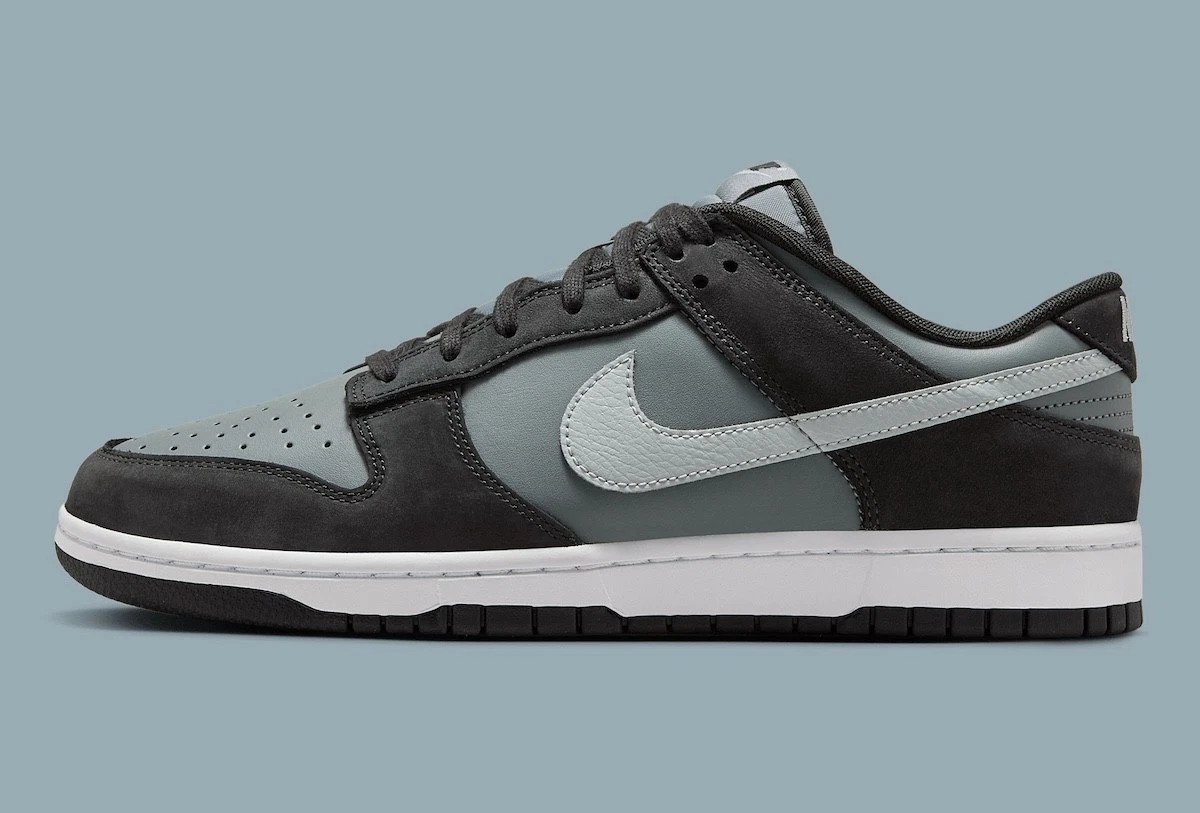 Giày Nike Dunk Low 'Black Light Smoke Grey' IB3079-001 - Ảnh 3