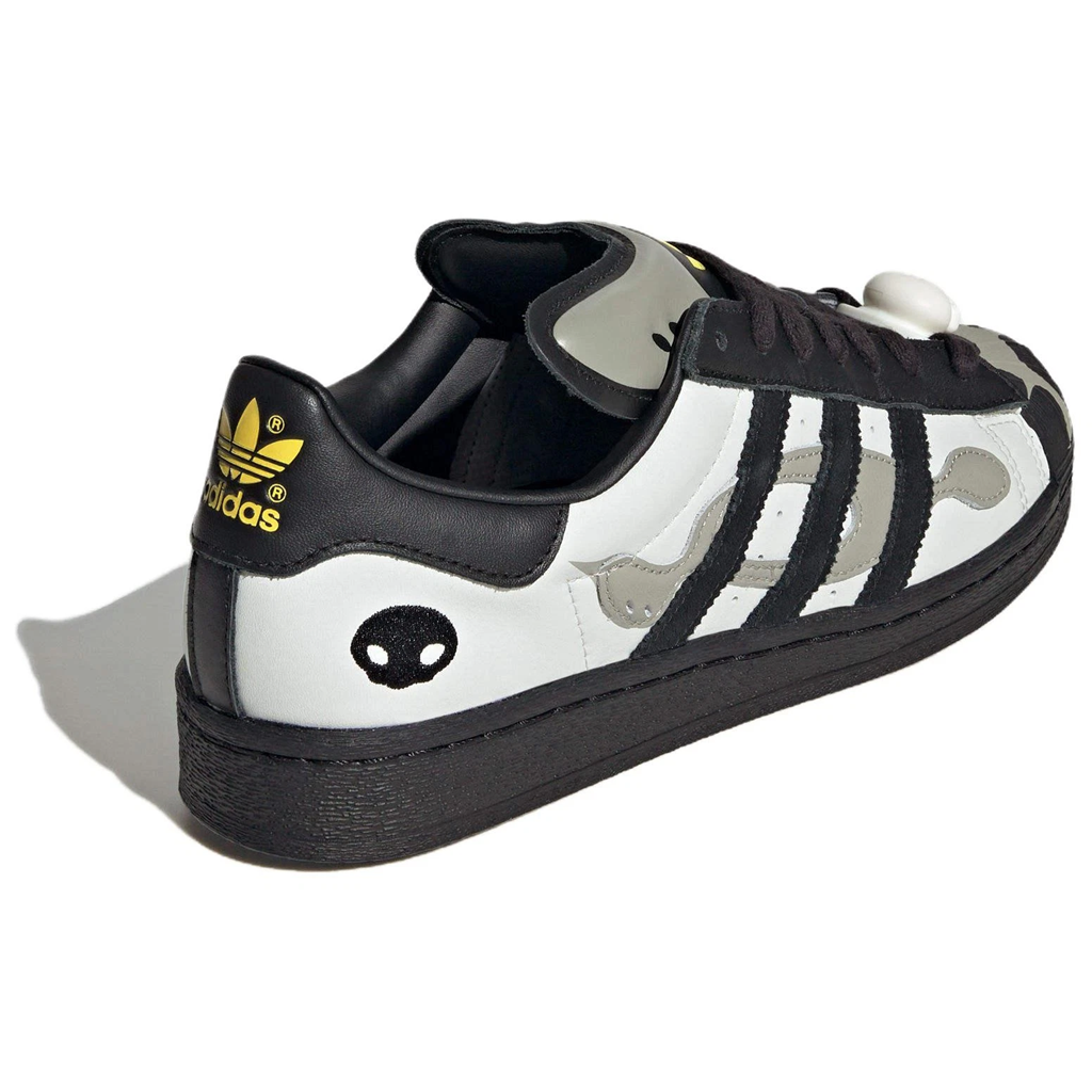 Alternative view of Giày Adidas Superstar 82 OFFGOD:TATE 'White Black' JQ8778