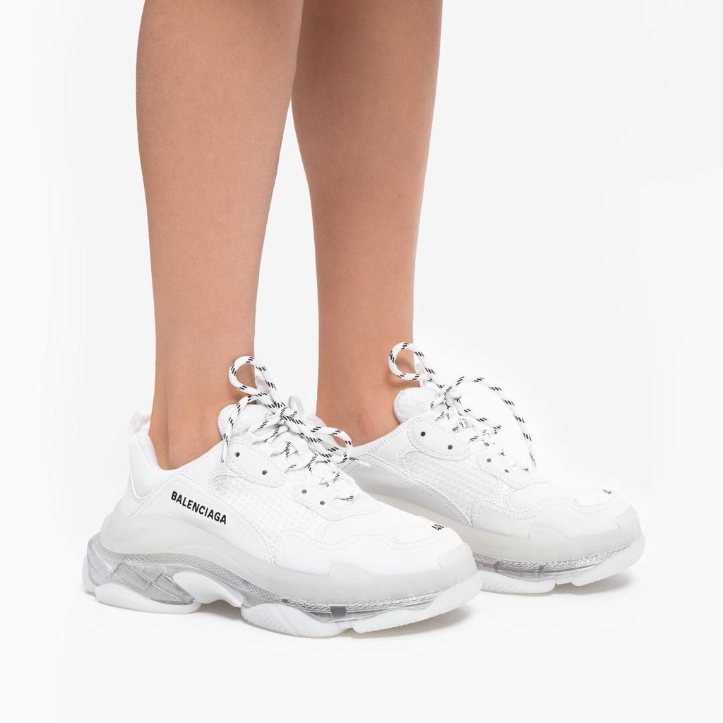 Alternative view of Giày Balenciaga Triple S 'White' 544351W2FB19000
