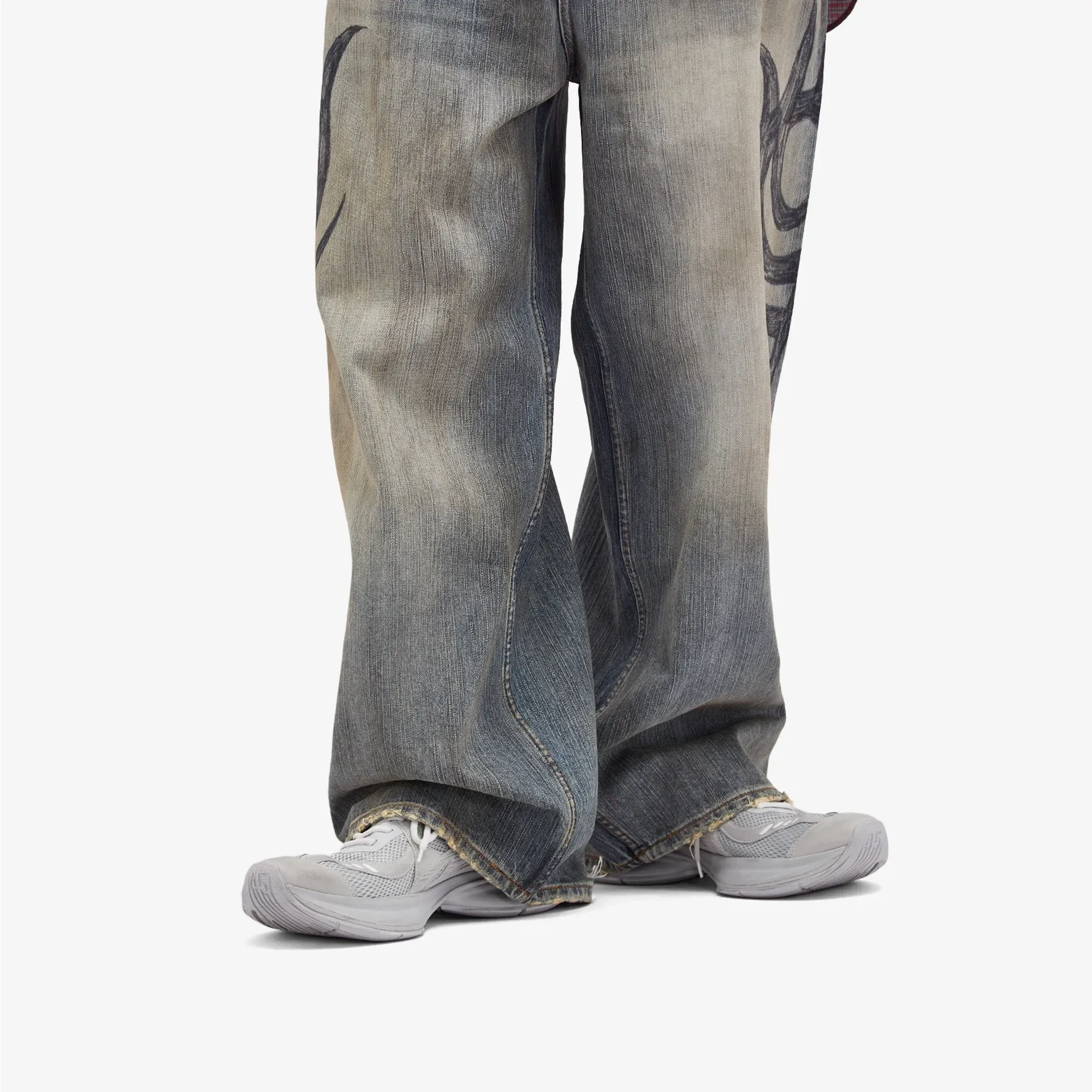 Alternative view of Giày Balenciaga Circuit 'Light Grey' 793945WFLGY1010