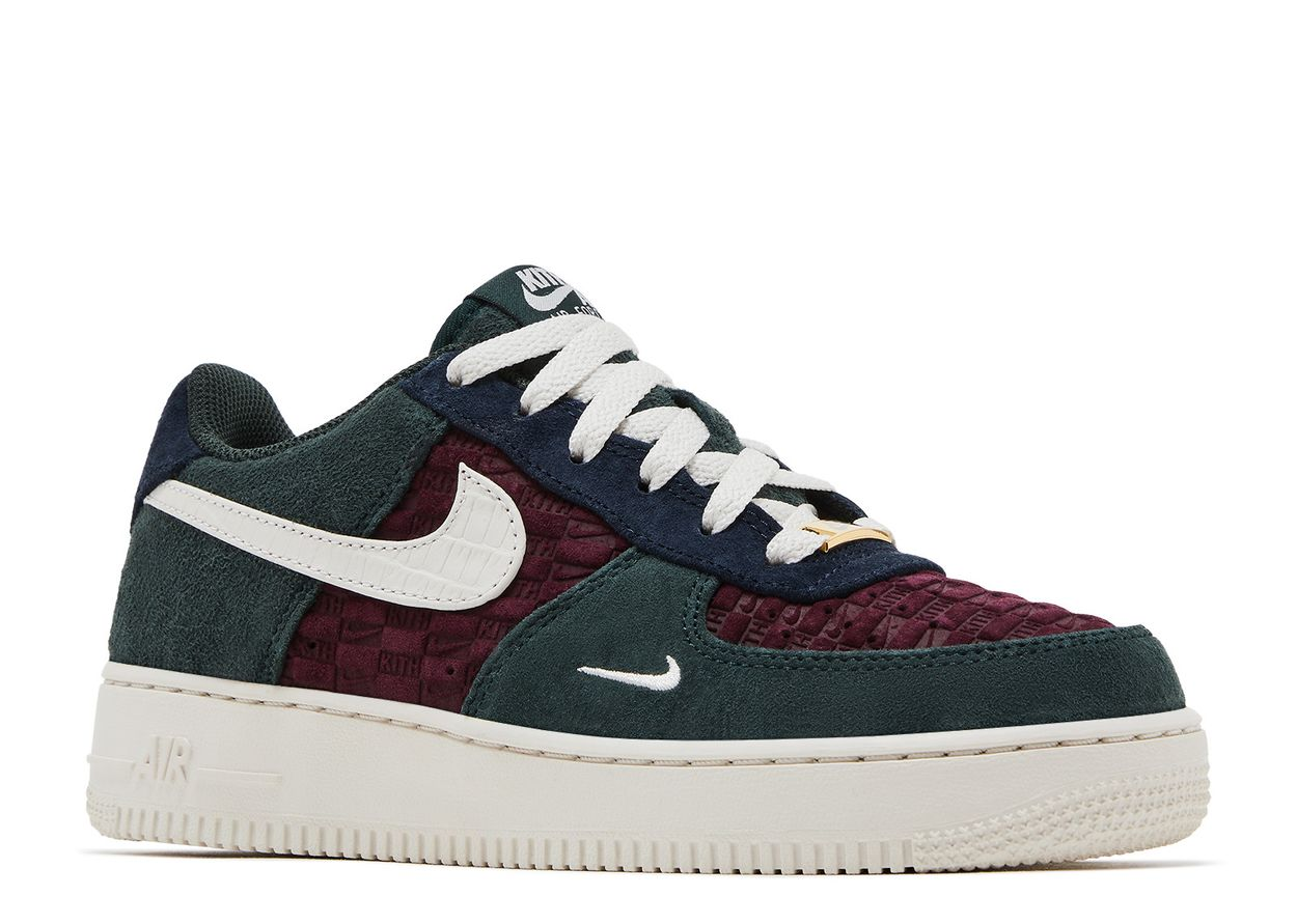 Alternative view of Giày Nike Air Force 1 Low GS 'Night Maroon' IM6037-600