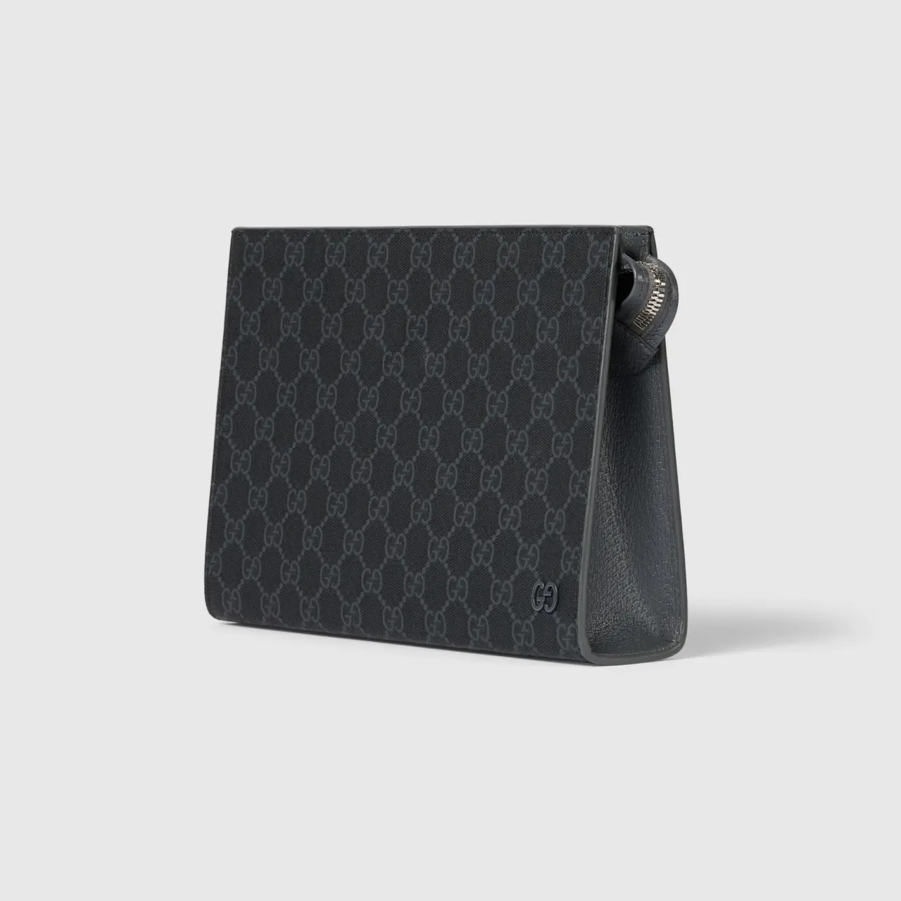 Alternative view of Túi Gucci Pouch With Gg Detail 'Grey' 768255-FACQC-1048