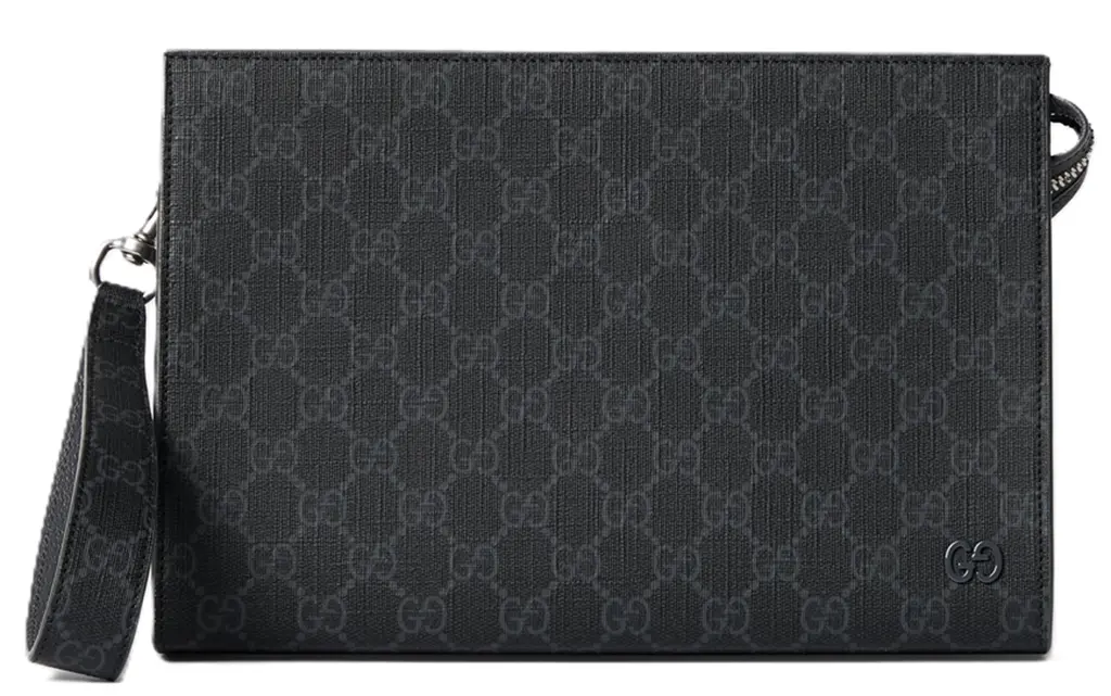 Túi Gucci Pouch With Gg Detail 'Grey' 768255-FACQC-1048