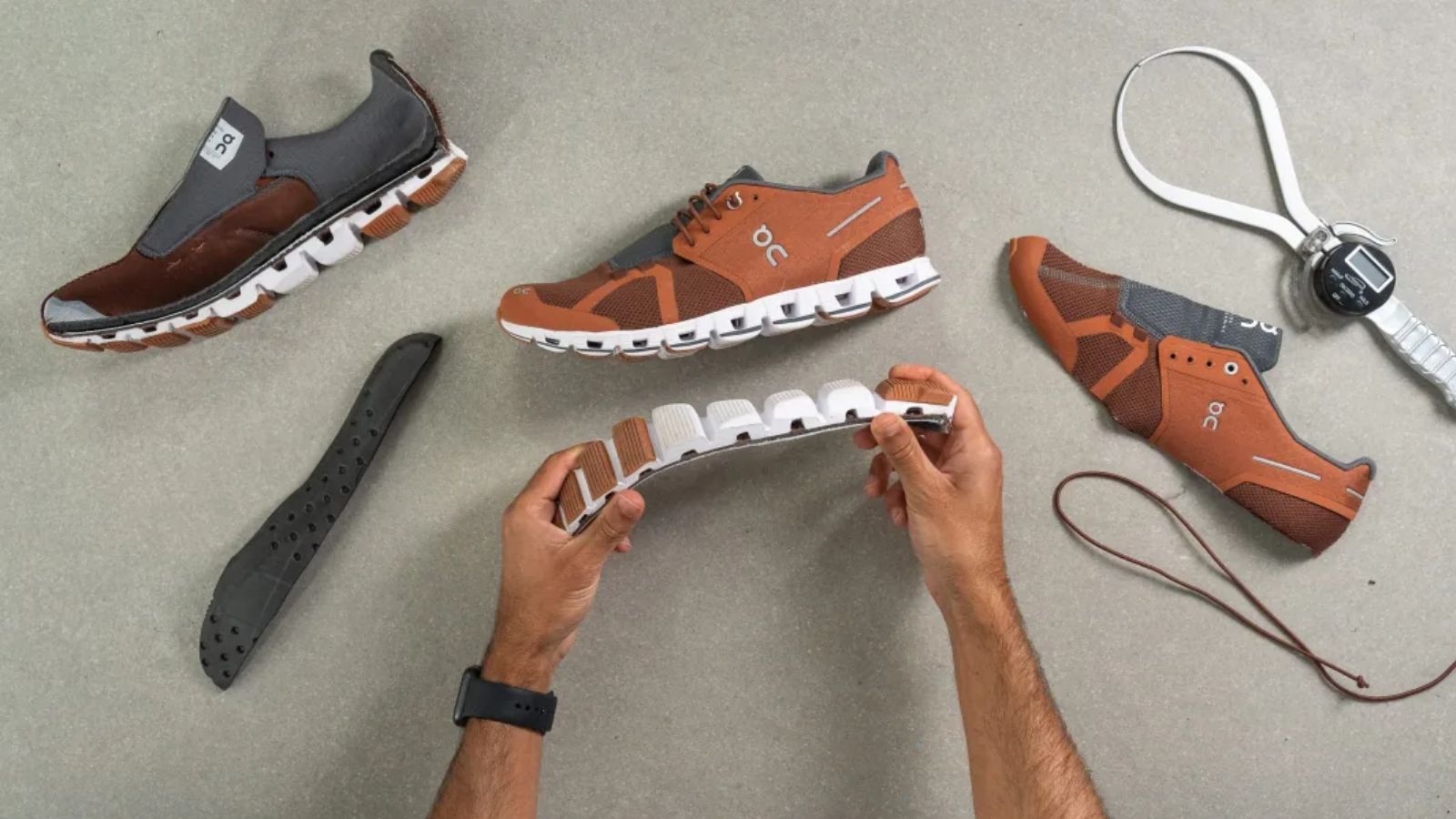 Hinh anh 3: Giay On Cloud thiet ke nhe nhang va thoang khi tu Thuy Si