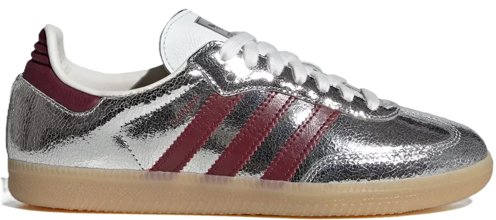 Giày Adidas Samba OG 'Silver Metallic' KI9386