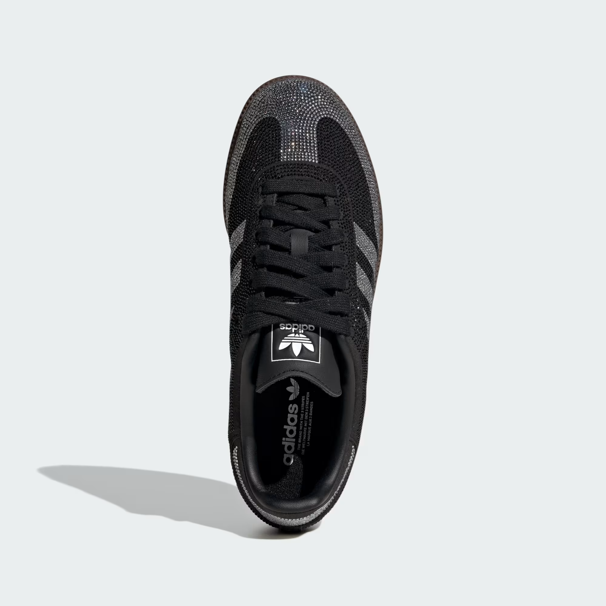 Giày Adidas Samba OG 'Rhinestone Black Silver' IH9052 - Ảnh 4