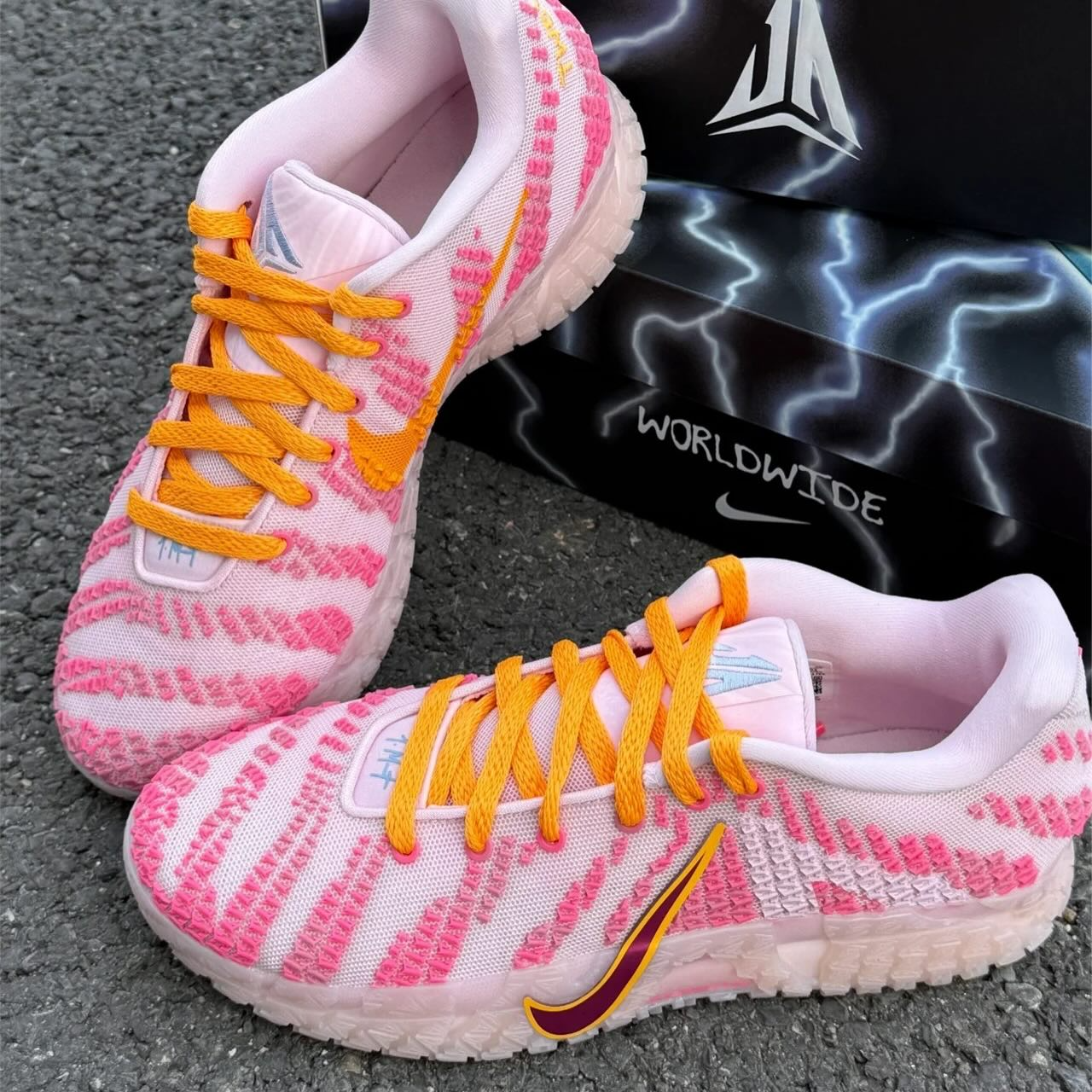 Giày Nike Ja 3 EP 'Pink Foam' HF2793-601 - Ảnh 2