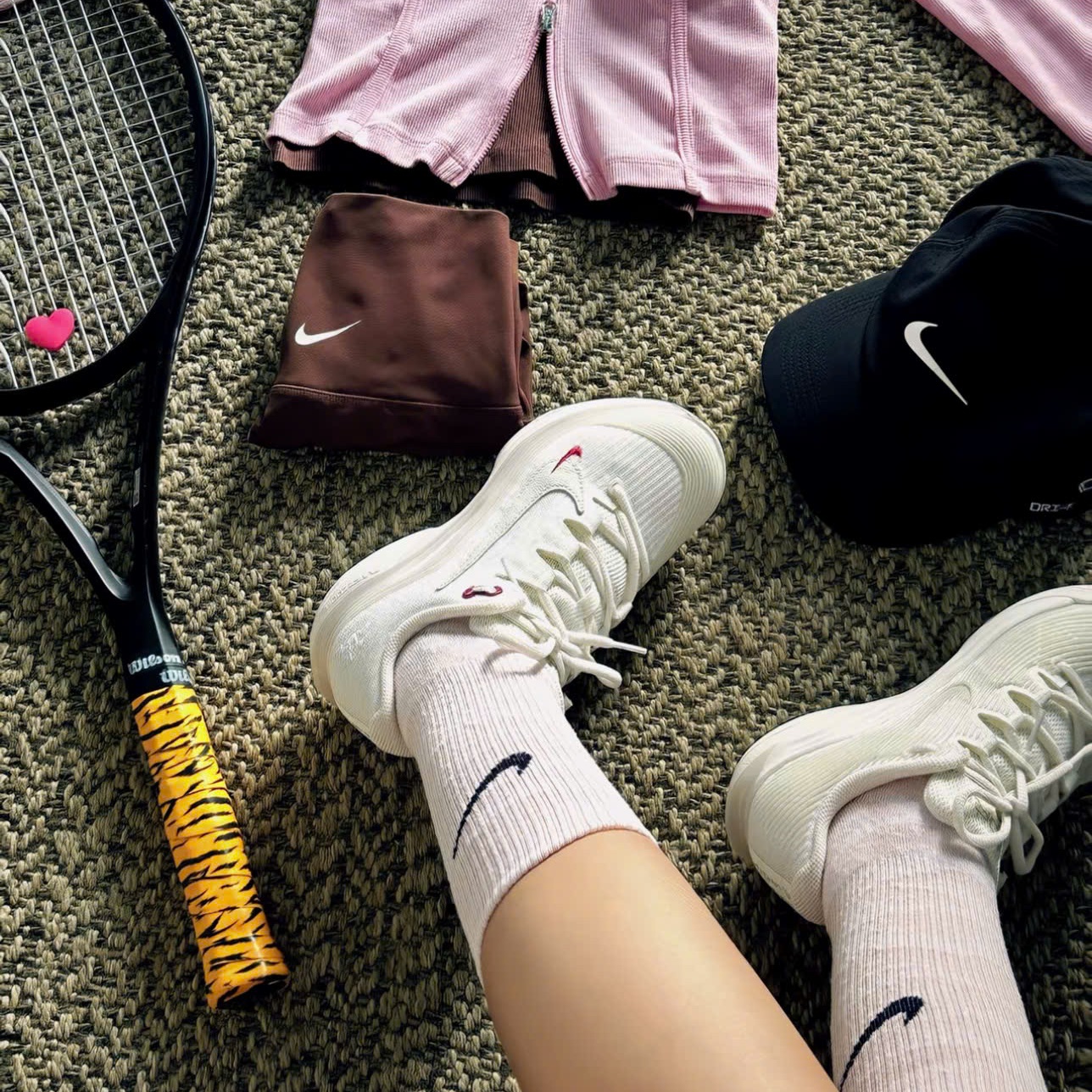 Alternative view of Giày Nike Vapor 12 Zoom HC Premium 'White' IQ1156-110