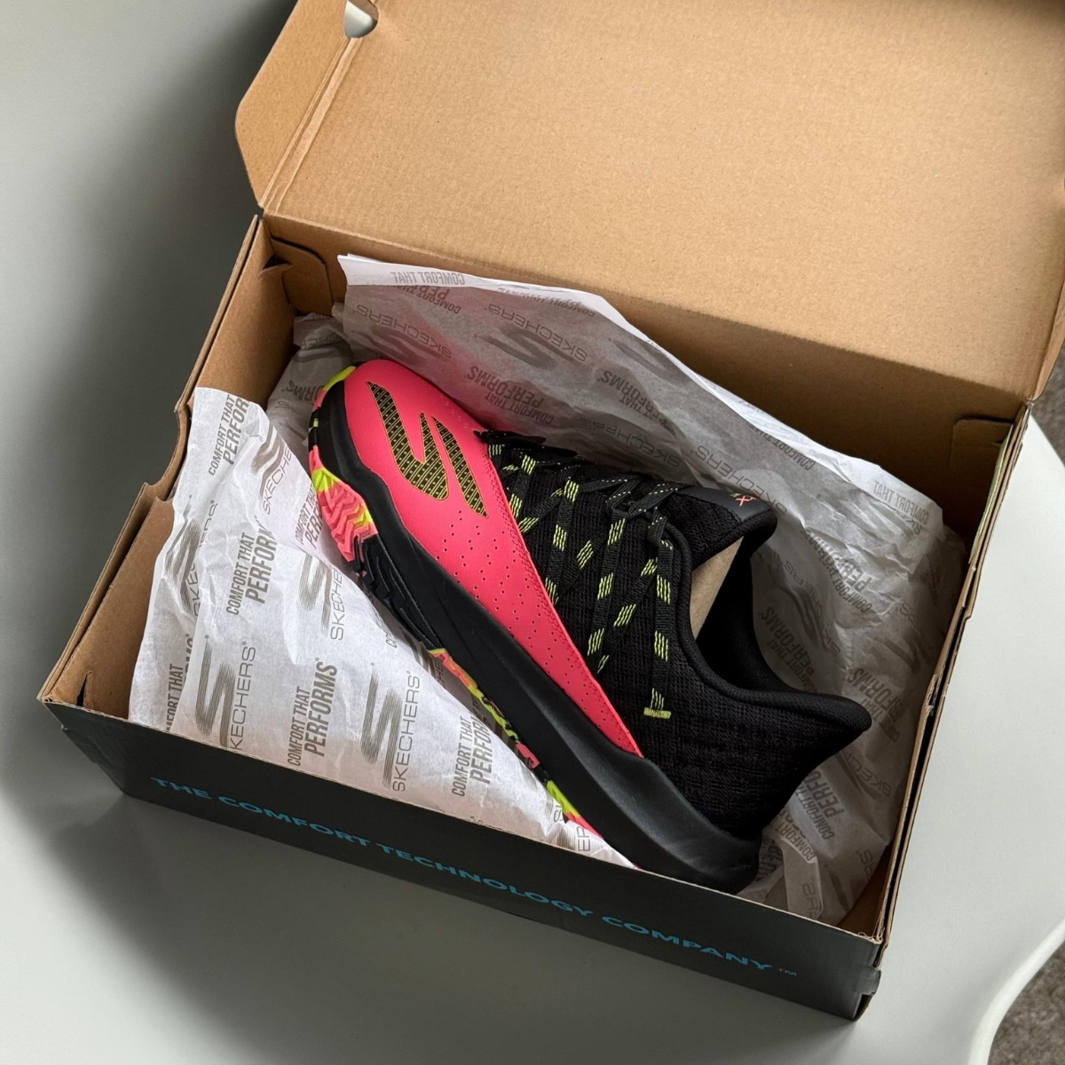 Alternative view of Giày Skechers Viper Court Rally 'Corail Multi' 246110C-CRMT