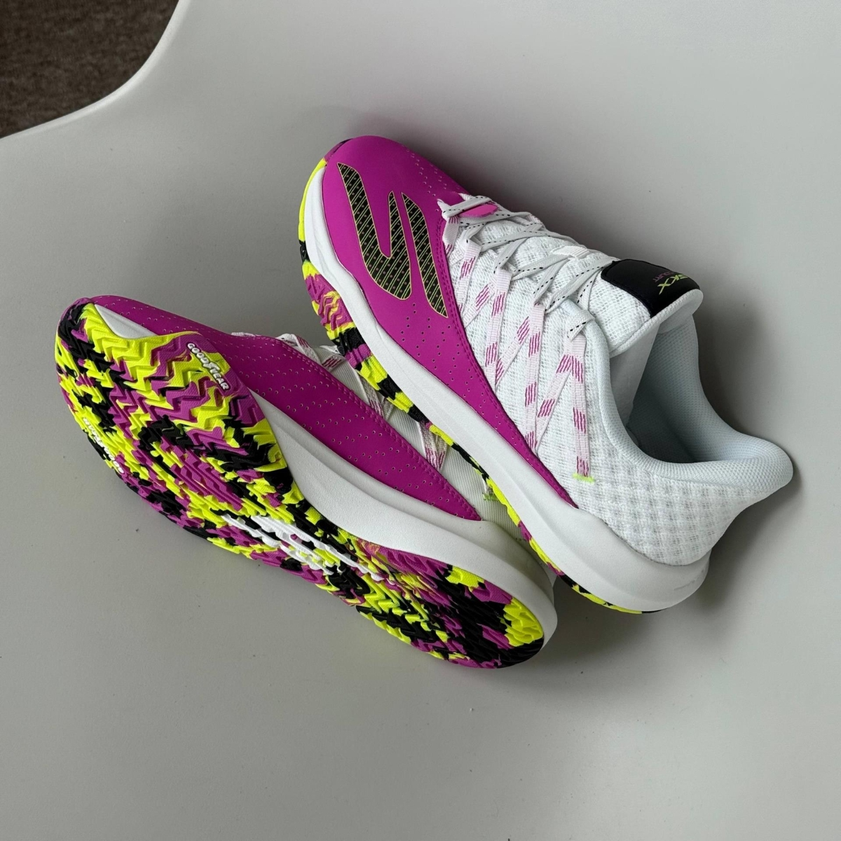 Giày Skechers Viper Court Rally 'Pink White' 172110C-HPBK - Ảnh 3