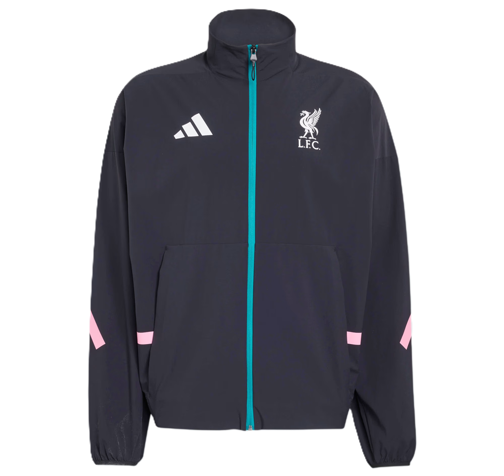 Áo Adidas Liverpool FC Z.N.E. Anthem Jacket 'Black' JZ0138
