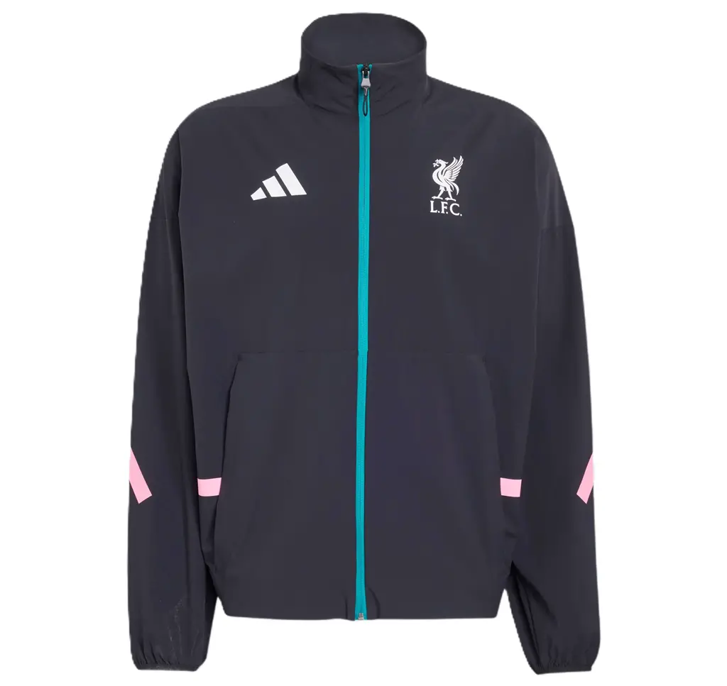Áo Adidas Liverpool FC Z.N.E. Anthem Jacket 'Black' JZ0138