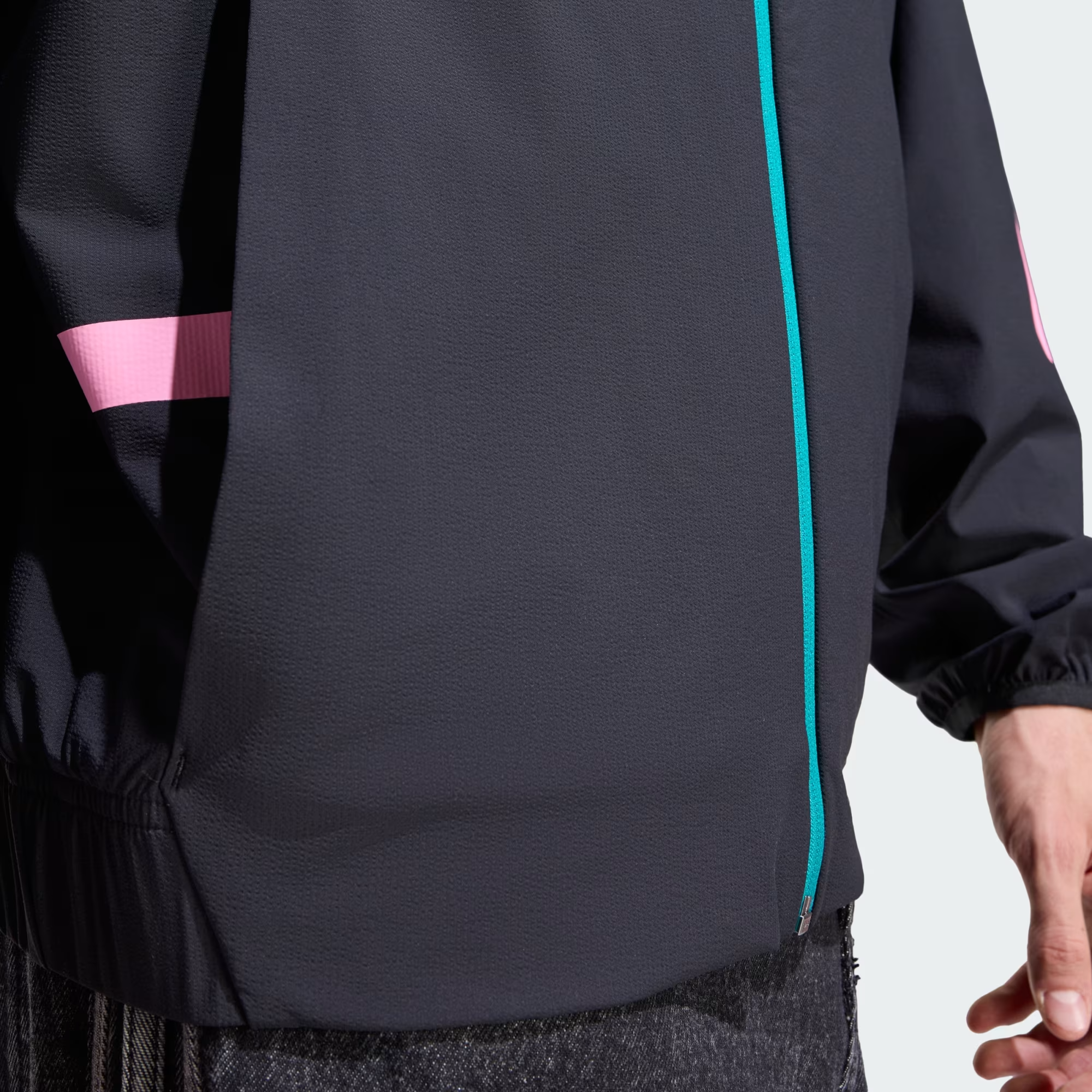 Áo Adidas Liverpool FC Z.N.E. Anthem Jacket 'Black' JZ0138 - Ảnh 5